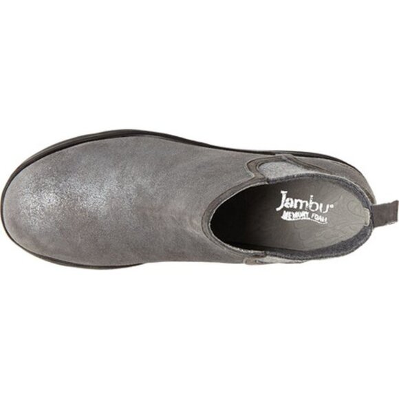 JAMBU GRAY WATER RESISTANT ALL-TERRA TRACTION MEMORY FOAM FOOTBED BOOTS SIZE 6.5 - Picture 8 of 16